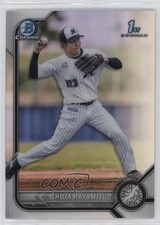 2022 Bowman NPB Nippon Professional Baseball Refractor Shota Hayamizu #BP-2 00cp