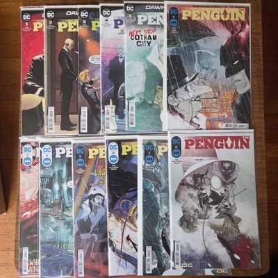 The Penguin #1 12 Complete Comic Set | DC Comics 2023-24 | All A Covers | NM