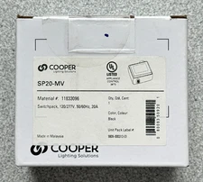 NEW Cooper Lighting SP20-MV Greengate Heavy Duty Switch Pack 20A 120/277V