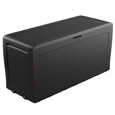 Keter Samoa Rattan Gartenbox 270L Anthrazit