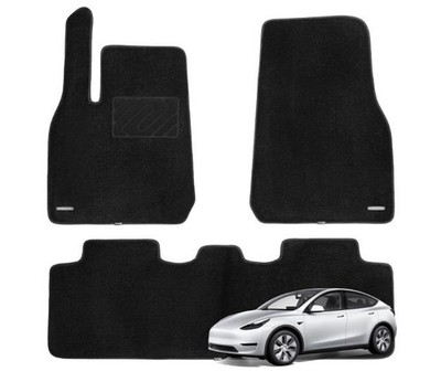 Tesla Model Y 2020-2023 Allwetter Fußmatten   Premium Rutschfest, Wasserdicht, 
