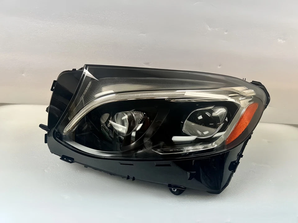 Faro delantero LED completo izquierdo derecho izquierdo Fit 2016 2017 2018 Mercedes Benz GLC300 clase Foto 2 de 4