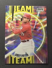 2022 Stadium Club Chrome Joey Votto Beam Team Wave Refractor #BT-17 / Reds