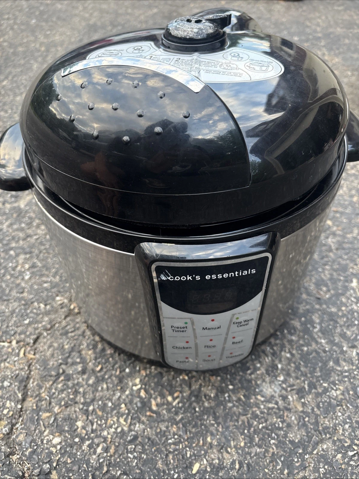 Cook’s Essentials PCElectric Pressure Cooker 900W No Cord
Opens in a new window or tab