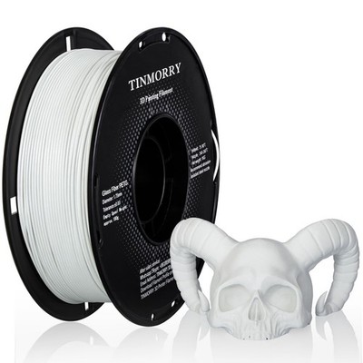 Glass Fiber Reinforced PETG Filament 1.75mm, High Impact Resistance Matte PET...