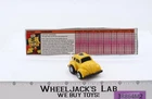Bumblebee YELLOW 100% Complete Vintage 1985 G1 Transformers Action Figure
