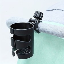 1x Rotatable Bottle Cup Holder With Safety Clip fits Gym, Travel, Outdoor Sports