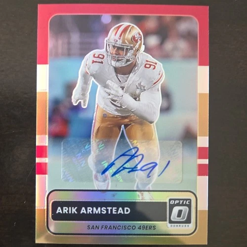 2025 Donruss Optic Arik Armstead Base (RAW)