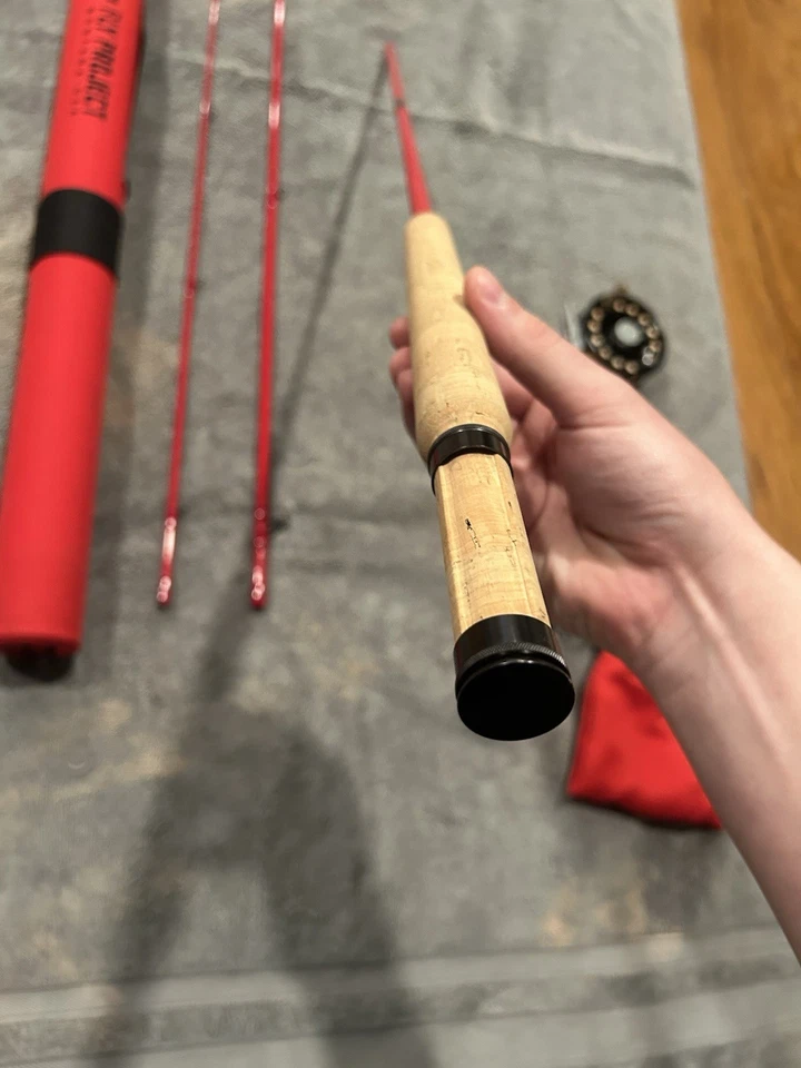 Fly Project Haka 3wt Fiberglass 7ft Rod Outfit w/ OC34 Fly Reel (NEVER FISHED) - Image 4 of 4