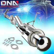 For 2001-2005 Honda Civic Ex Gx Cat-back Exhaust System4od Burnt Muffler Tip