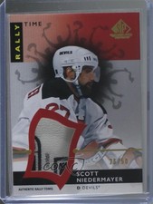 2023 SP Game Used Rally Time Towel Relics 26/50 Scott Niedermayer #RT-15 HOF 0tm