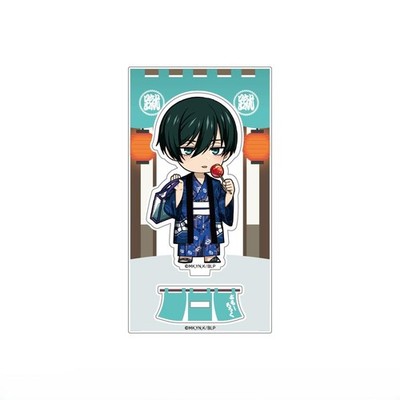 TV anime ''BLUELOCK'' Rin Itoshi festival mini character acrylic stand 130×70mm
