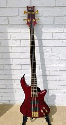 Schecter Diamond Series Elite-4 Bass Guitar w/HSC! -LL