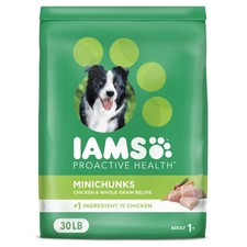 Iams Proactive Health Minichunks Dry Dog Food - Real Chicken 30 lb Bag