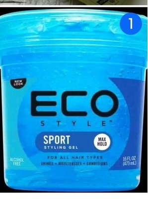 Eco Styler Extra Hold Blau Sport Styling Gel 473ml/16oz