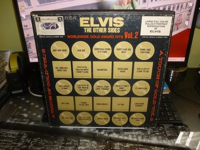 ELVIS PRESLEY. '' THE OTHER SIDES-WORLDWIDE GOLD AWARD HITS, VOL.2 '' X4LP BOX SET