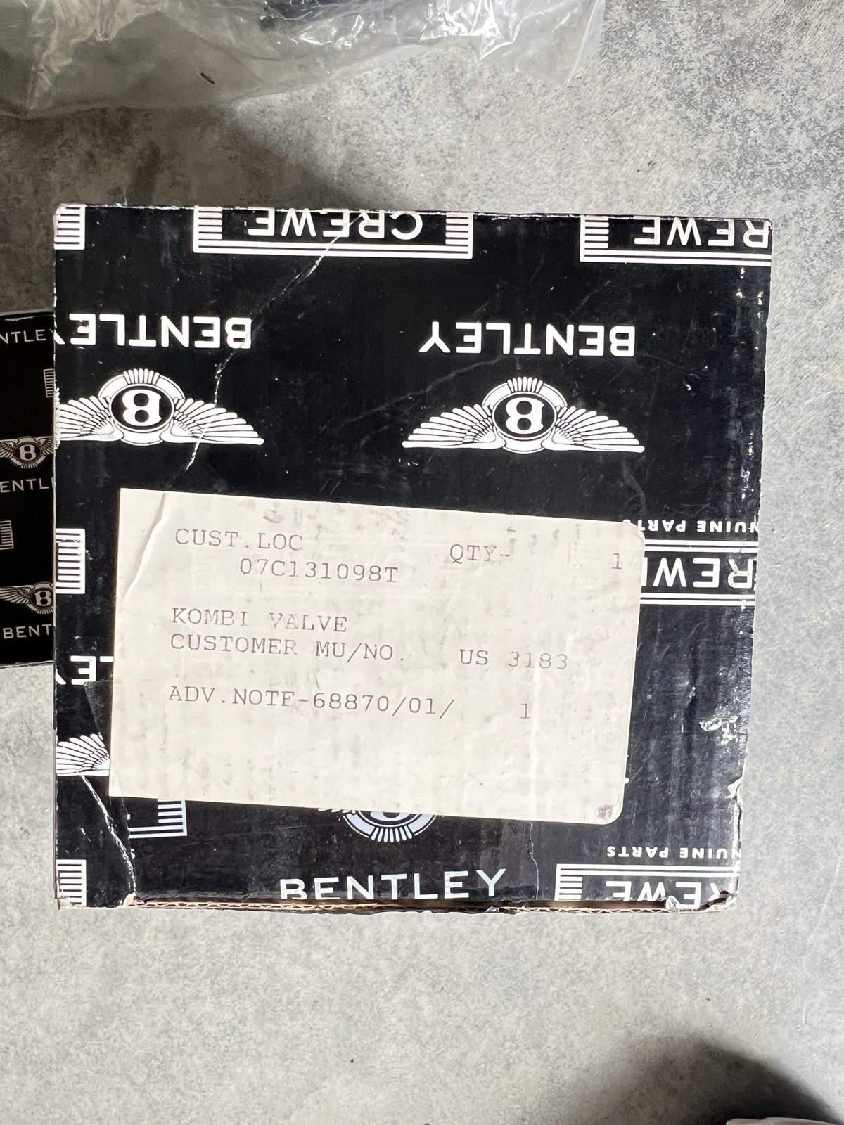 Bentley Parts, W12 & V8