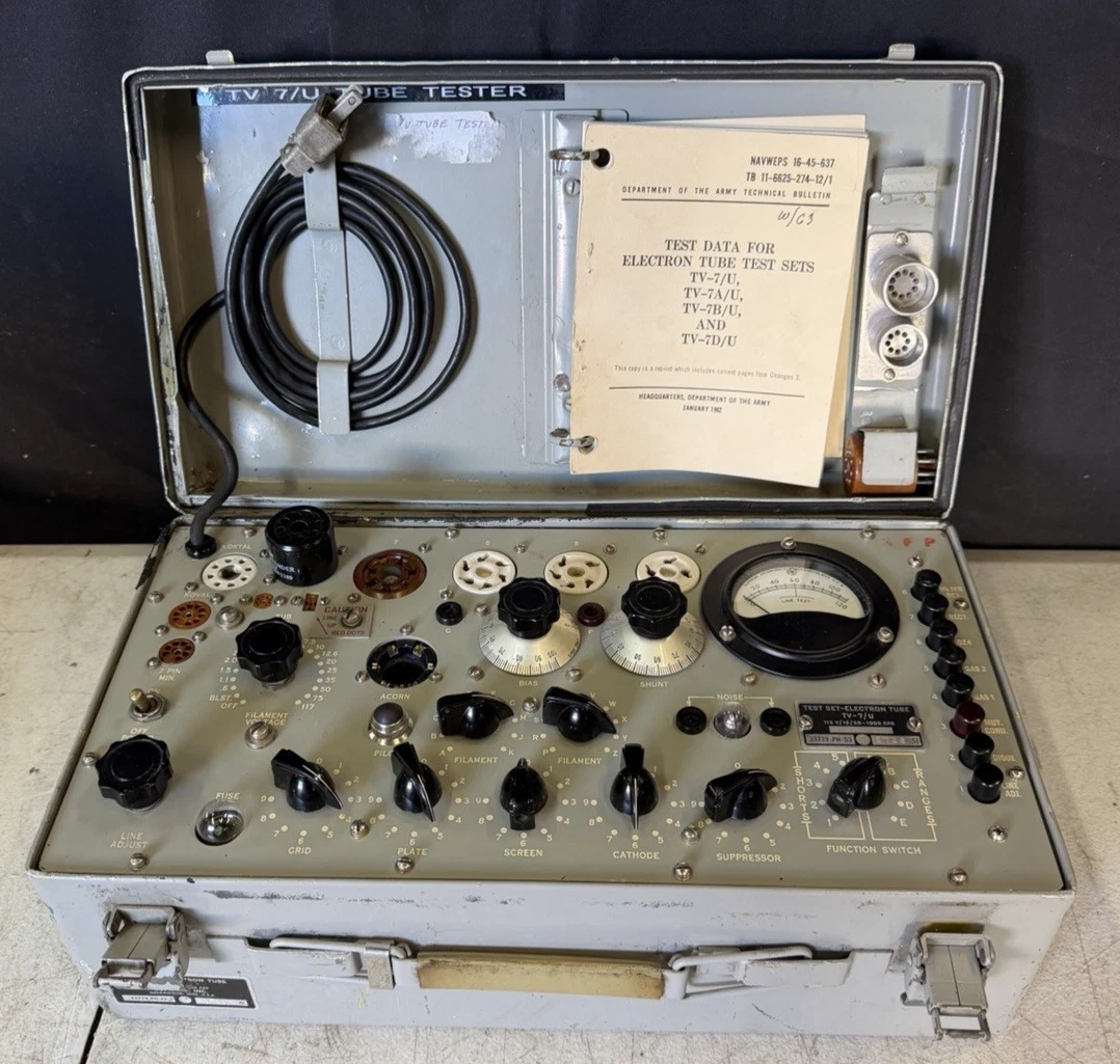 Tv 7 Tube Tester for sale | eBay