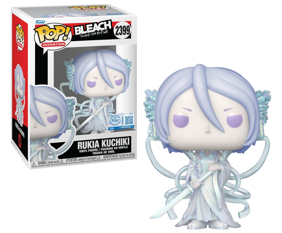 BLEACH Rebirth of Souls ブリーチ 非売品 POP ルキア Funko Pop! Rukia Kuchiki #2399 Bleach Exclusive Vinyl + Protector