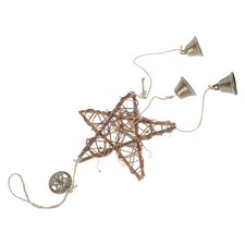 1Pc Wall-mounted Blessing Bell Creative Decorative Bell Home Yard Pendant