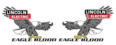 #ad Lincoln Electric Eagle Welding Equipment Vinyl Sticker Decal Car Truck Window $49.99