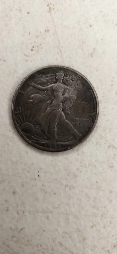 1943 Walking Liberty Silver Half Dollar Coin