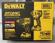 DEWALT DCK225D2 ATOMIC 20V MAX Brushless Compact Impact & Drill/Driver Combo Kit