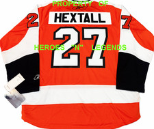 NWT S to 2XL* RON HEXTALL PHILADELPHIA FLYERS NHL LICENSED REEBOK HOCKEY JERSEY