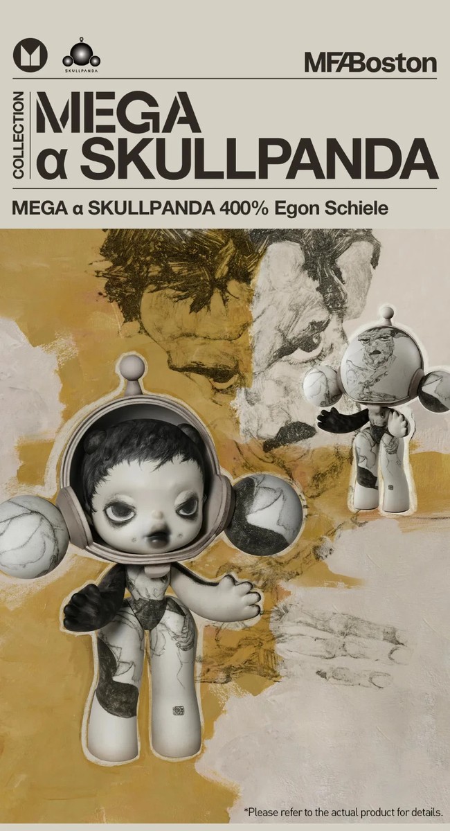 Popmart Mega SKULLPANDA 400% Egon Schiele | eBay