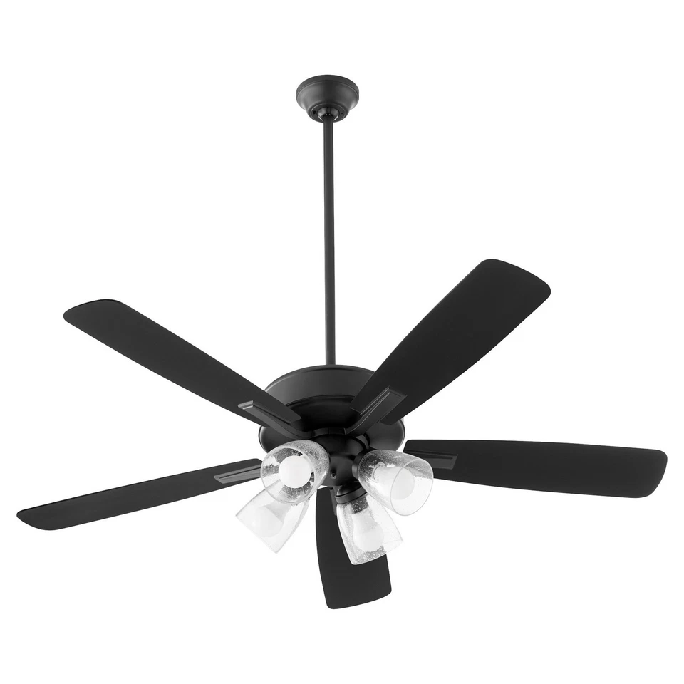 Matte Black 52"Ceiling Fan from the Ovation Collection - Image 3 of 3