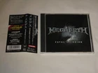 Megadeth - Fatal Illusion CD Japan release with OBI