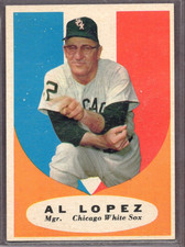 1961 Topps Set-Break #132 Al Lopez MGR EX-EXMINT *JAYSACE*