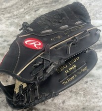 Rawlings RBG 129B Baseball Glove RHT Alex Rodriguez Leather Black 11 Inch