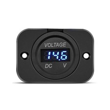 DC 12V-24V LED Digital Voltmeter Batterie Spannungsmesser Monitor Messgerät Auto