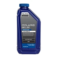 Polaris 2882201 Blue Synthetic Blend 2-Cycle Engine Oil 1 Quart Snowmobiles