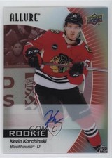 2023-24 Upper Deck Allure Rookies Red Rainbow Kevin Korchinski #121 Auto 1q7q