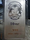 GoldSilver Crest 10 oz .999 Fine Silver Bar Free Markets Free People Sealed
