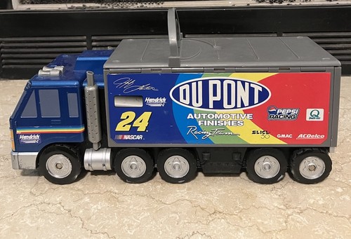 1999 Micro Machines Folding Truck Track NASCAR #24 Jeff Gordon Missing Pieces