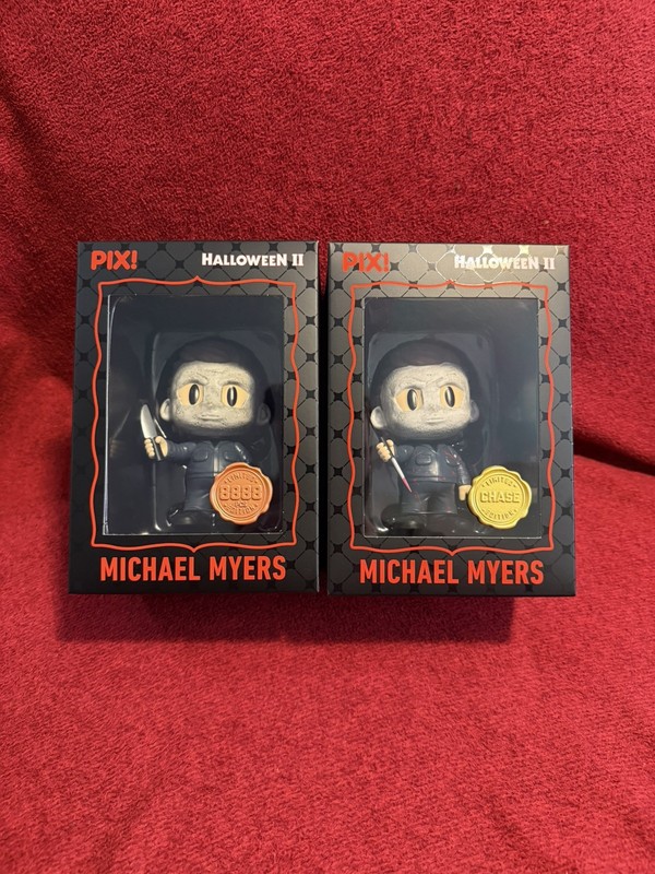 MICHAEL MYERS Set PIX! ThrillJoy HALLOWEEN 2 Com 8888 PCS w/CHASE and Hero