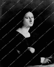 crp-63696 circa 1980 art painting Portrait of a Man Holding a Glove artistPalma