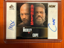 2025 UD AEW SP Signature Edition Jon Moxley Cope Angles Dual Auto Edge Copeland