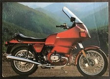 BMW R80T MOTORCYCLE Sales Specification Leaflet Undated #2-27-20-05-99