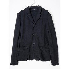 YOHJI YAMAMOTO Y'S Women Tailored Jacket 3-Buttons Wool Black Size: 2/US:S Auth