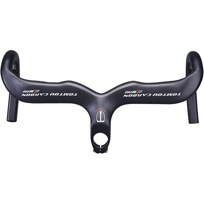 Energypower Stem-Integrated Handlebar, Full Carbon, Ultra-Lightweight Carbon Fi_