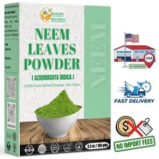 Neem Leaves Azadirachta Indica 5.3 Oz  100 Pure Herbal Powder  No Fillers