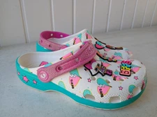 Crocs Classic Lol Surprise Bff 209466-100 Clog Kids Sz J3Multi Casual Shoes