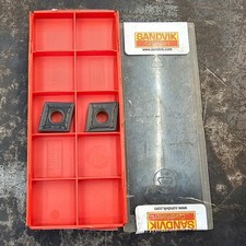 Qty 2 Sandvik CNMG120408-QM CNMG432-QM 4305 Grade Carbide Inserts