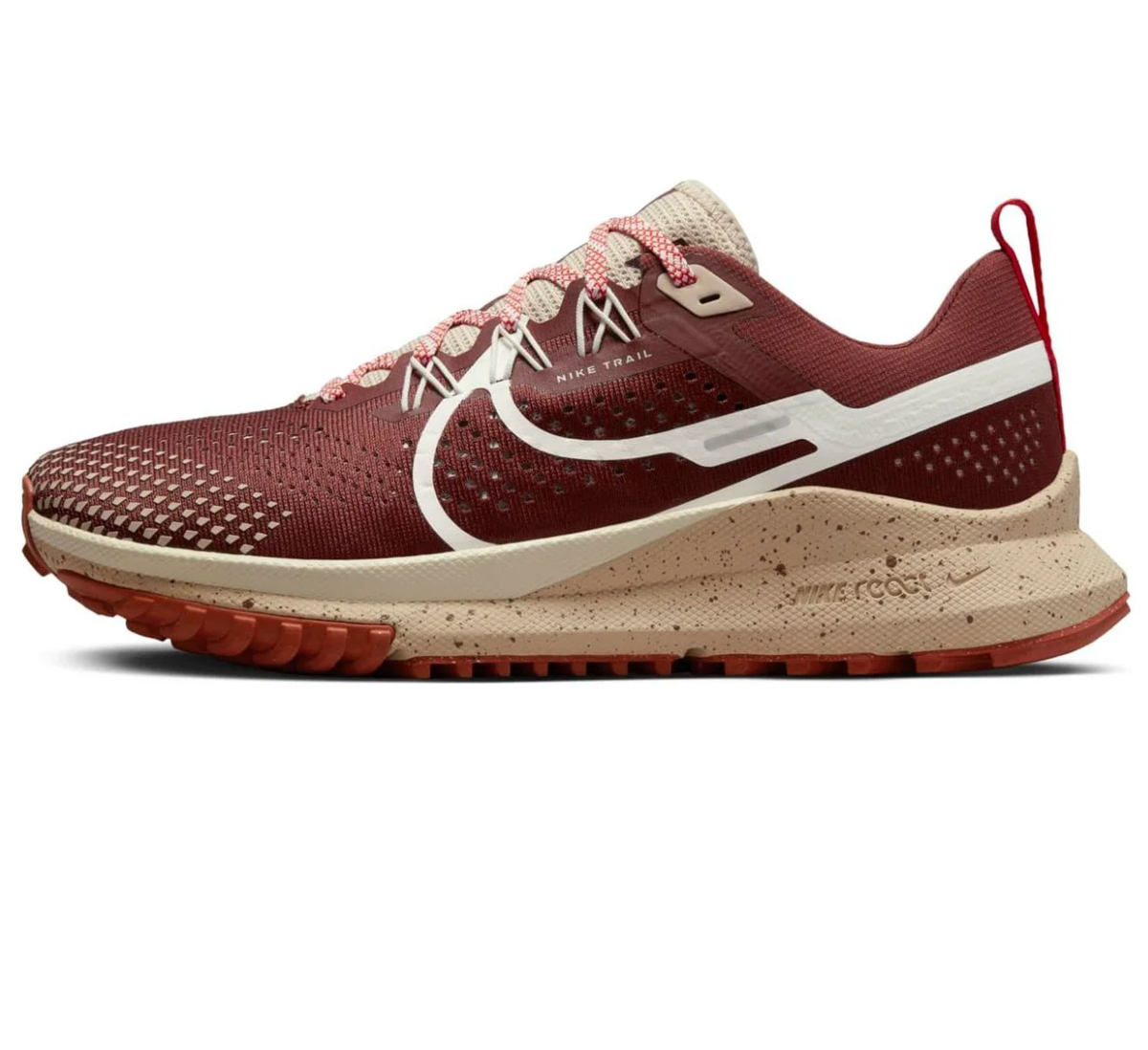 Nike React Pegasus Trail 4 Low Dark Pony Picante Red Women's