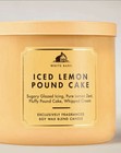 White Barn Iced Lemon Pound Cake 3-Wick Candle — photo 3
