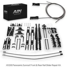 Für BMW X3 E83 Panorama Schiebedach Vorne & Hinten Reling Slider Reparatursatz